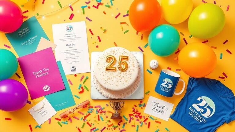 25 Years in Business Celebration Ideas