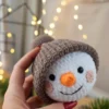 Crochet Christmas decoration snowman, gingerbread man - Image 6